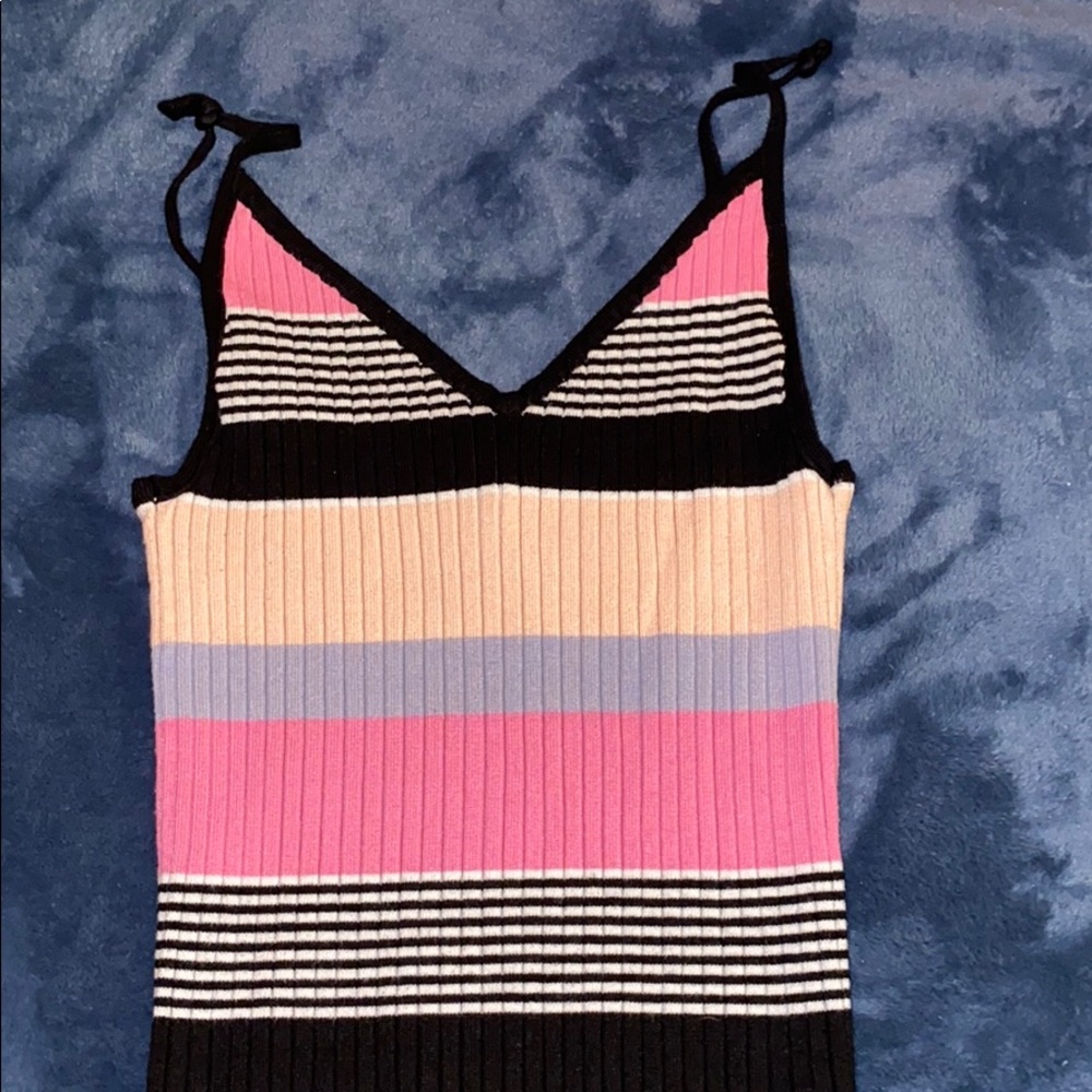 Stripped Tank Top